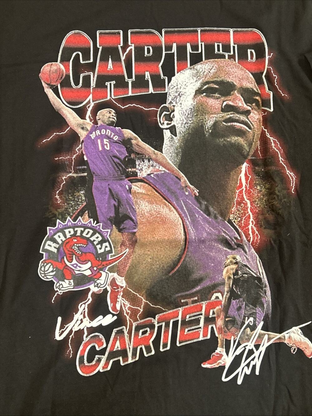 Mitchell And Ness Carter Raptors Tee 3XL NWT